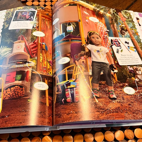 American Girl Ultimate Visual Guide Book Expanded Edition colorful picture book - Picture 10 of 12